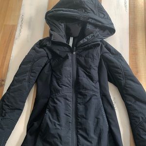Black Lululemon spring jacket size 4
